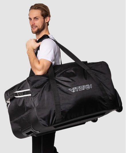 Баул с выдвижной ручкой VITOKIN START чёрн. 30"