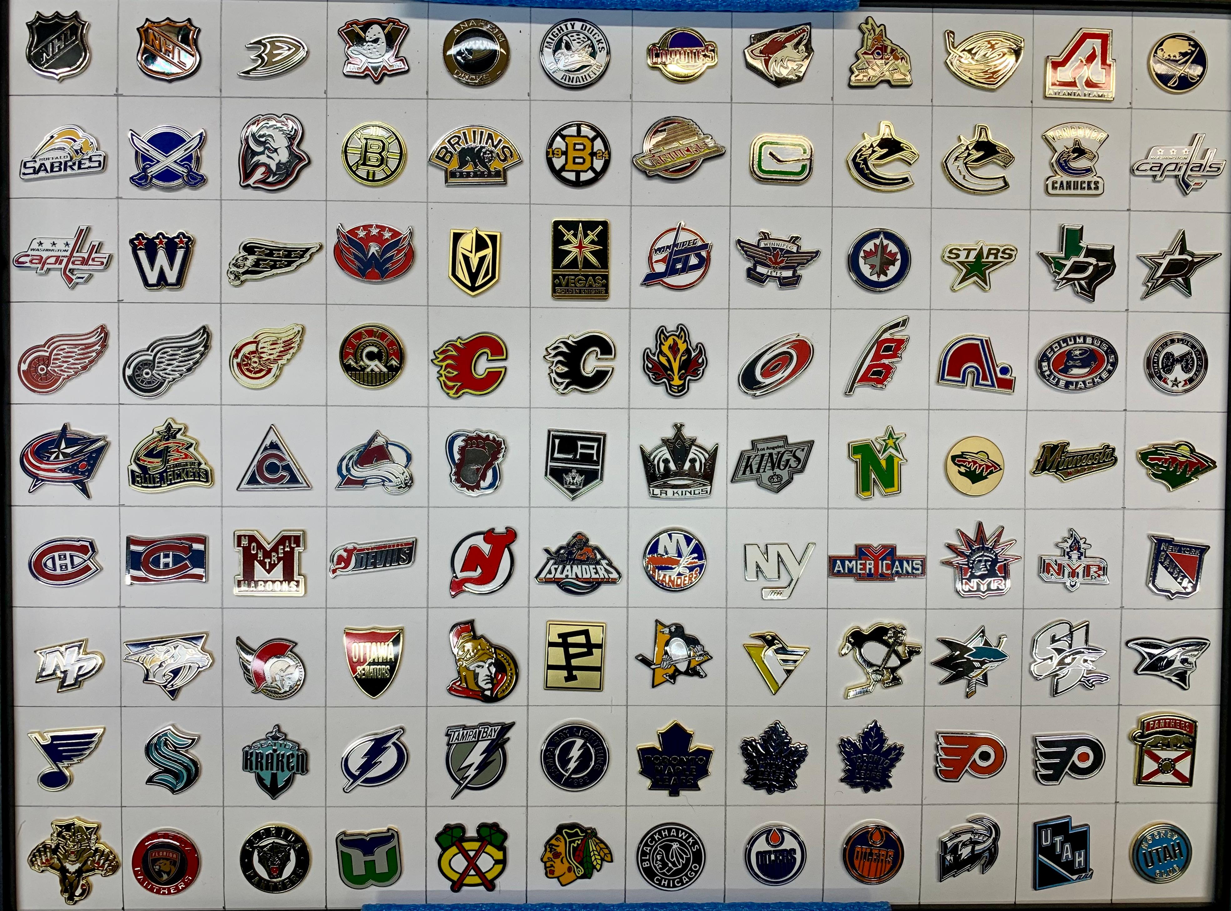 Значок NHL ассорт.