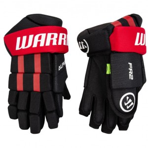 ПЕРЧАТКИ WARRIOR FR2 YTH черн-красн. 9"