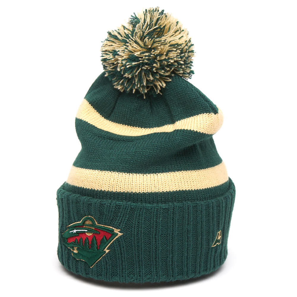 Шапка Minnesota Wild, зелен.-бел., 55-58 арт. 59362
