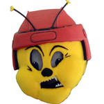 Значок квадратный-круглый ЖЕКА-ШМЕЛЬ	