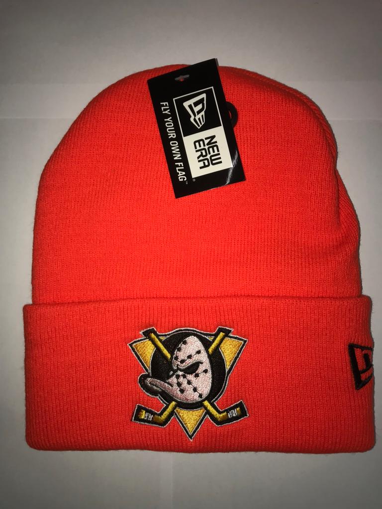 Шапка New Era Anaheim Ducks оранж.