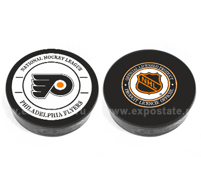 Шайба хоккейная Philadelphia Flyers цветная