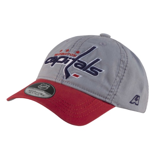 Бейсболка NHL Washington Capitals, серо-красн., 55-58, арт. 29058