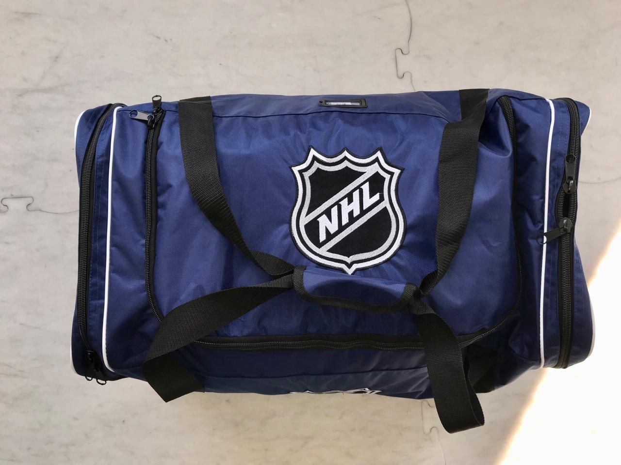 Баул 34-НК-1650 синий вышивка NHL