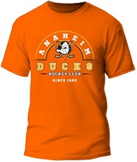 Футболка Anaheim Ducks оранж. XXL