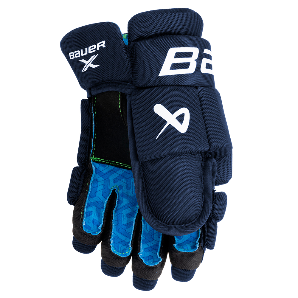 ПЕРЧАТКИ BAUER S24 X YTH т.син. 9"