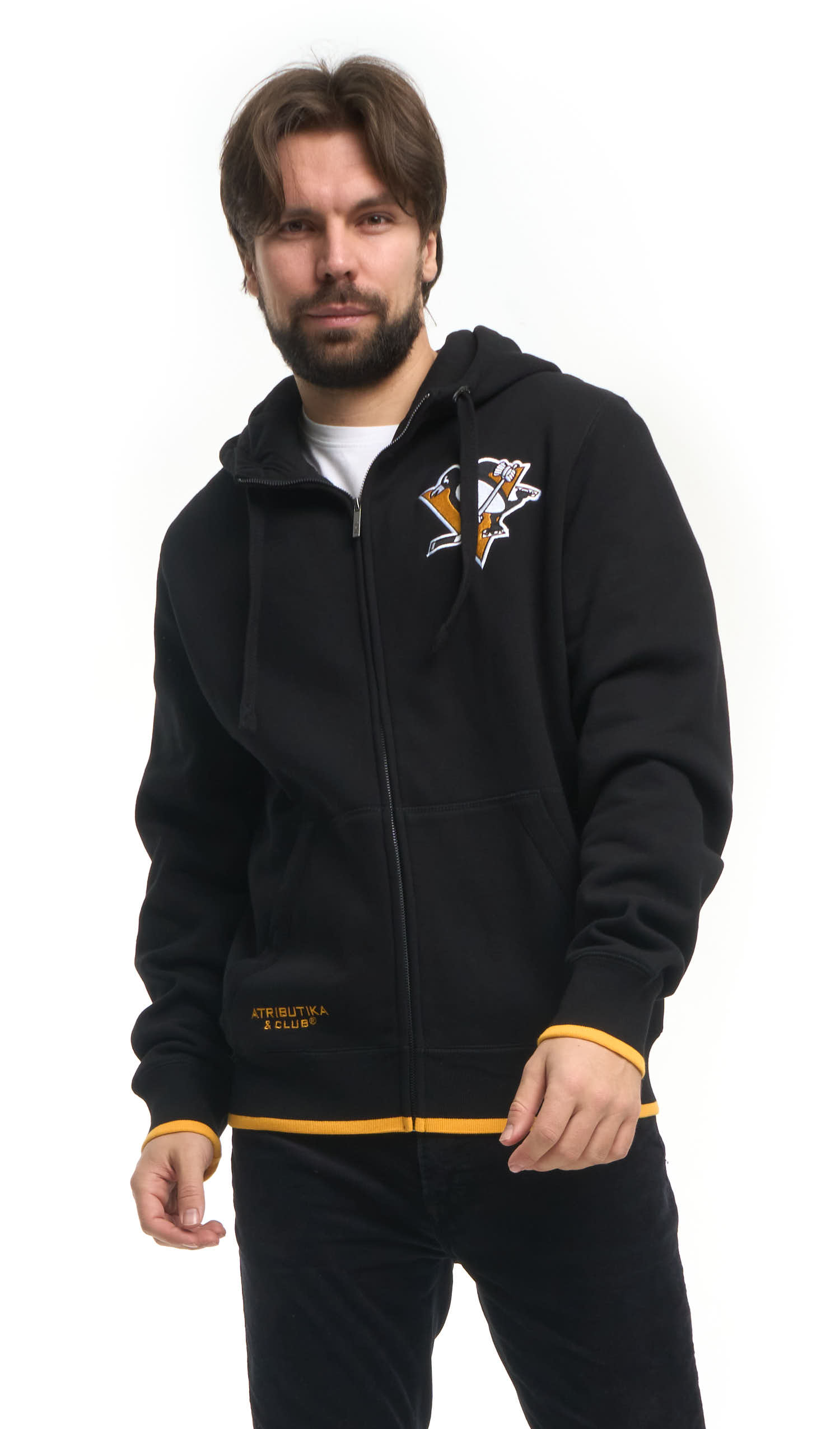 Толстовка Pittsburgh Penguins, черн., L арт.367170 