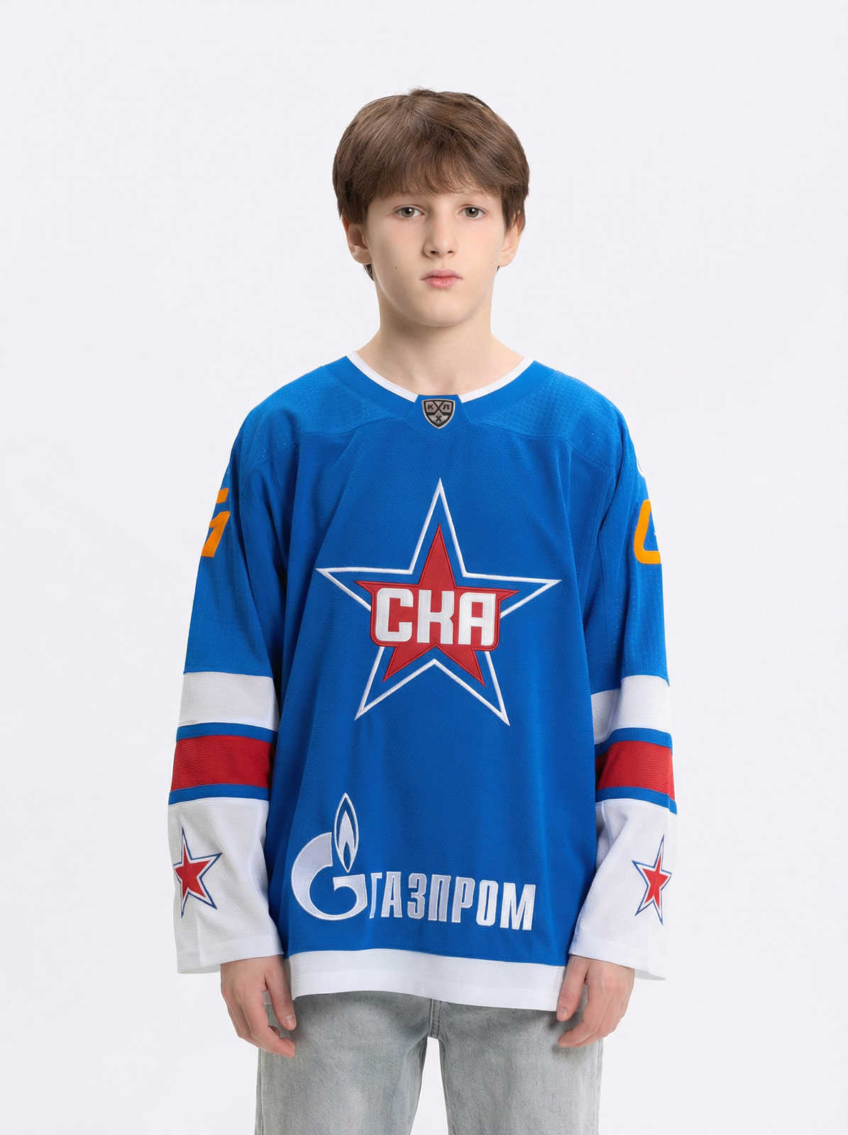 Хоккейный свитер ХК СКА, син., 34 арт.723160 