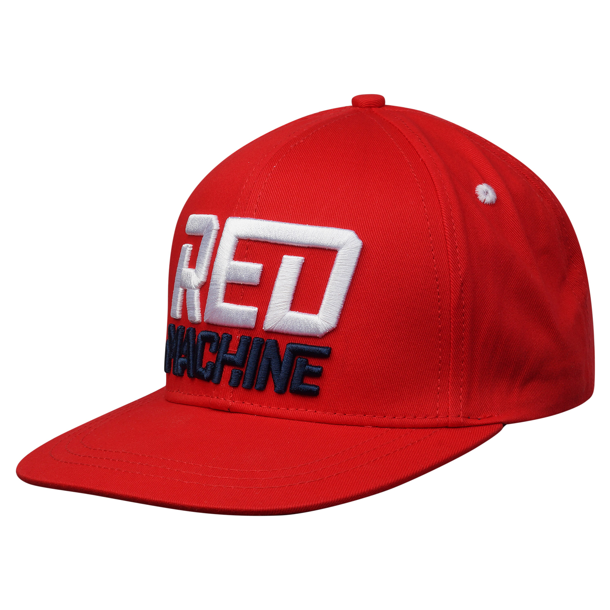 Бейсболка с плоским козырьком  "RED MACHINE" красная, L/XL арт. RM1413