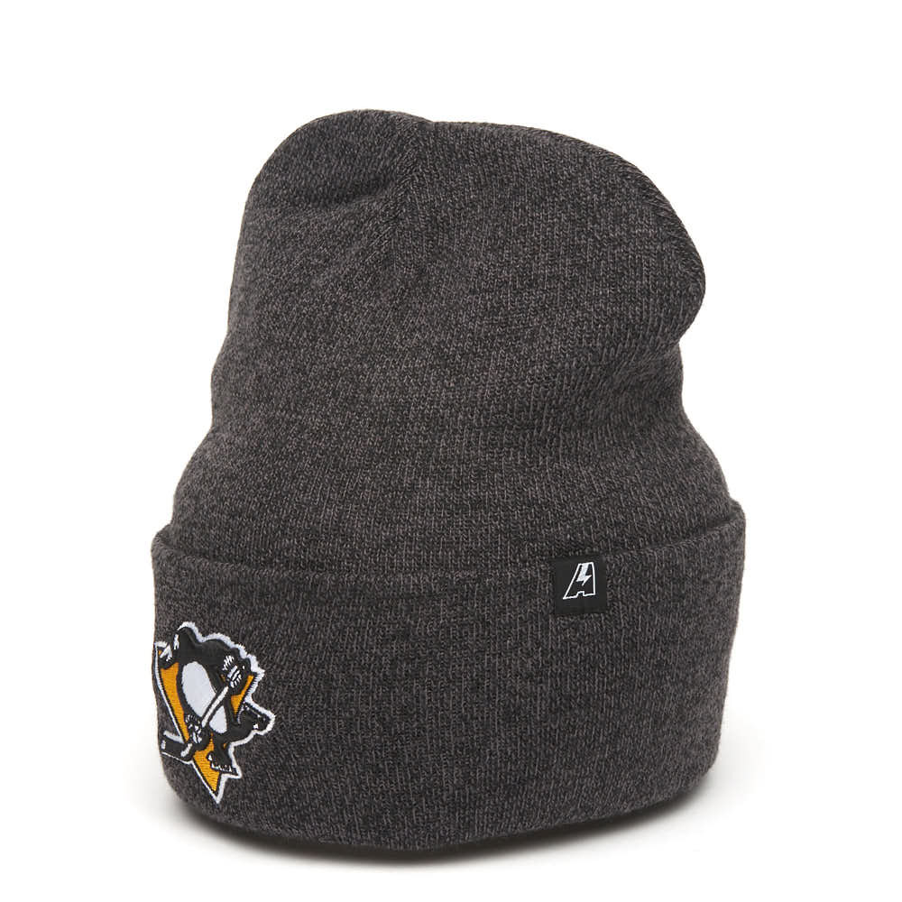 Шапка Pittsburgh Penguins, черн-меланж., 55-58 арт. 59332