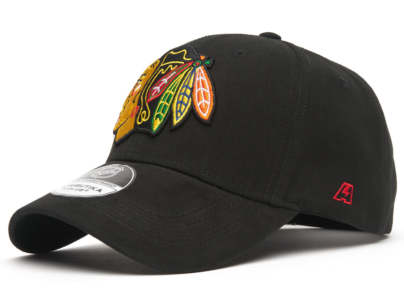 Бейсболка NHL Chicago Blackhawks, черн., 55-58 арт. 29091