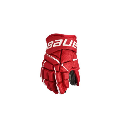 ПЕРЧАТКИ BAUER S23 SUPREME MACH JR красн. 10