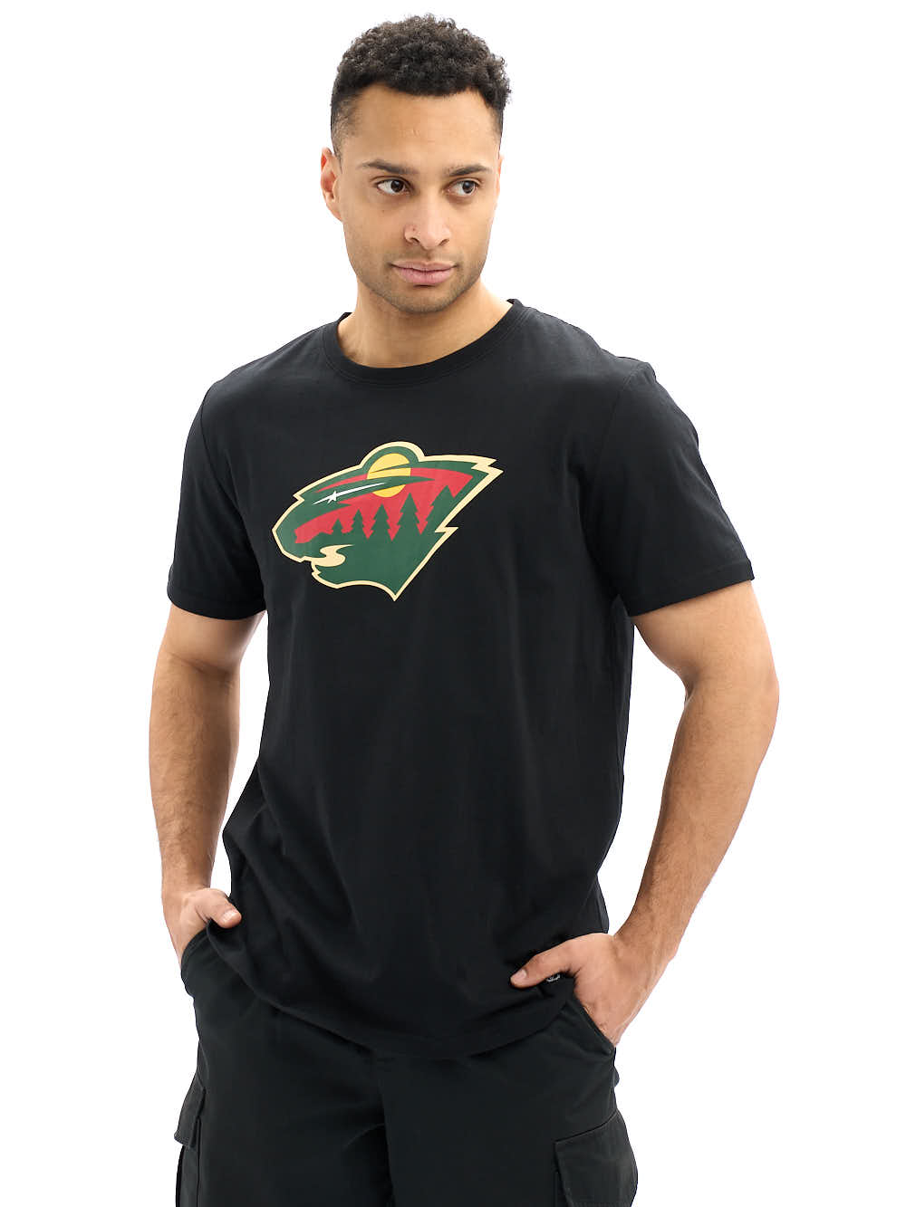 Футболка Minnesota Wild, черн., L арт.31800