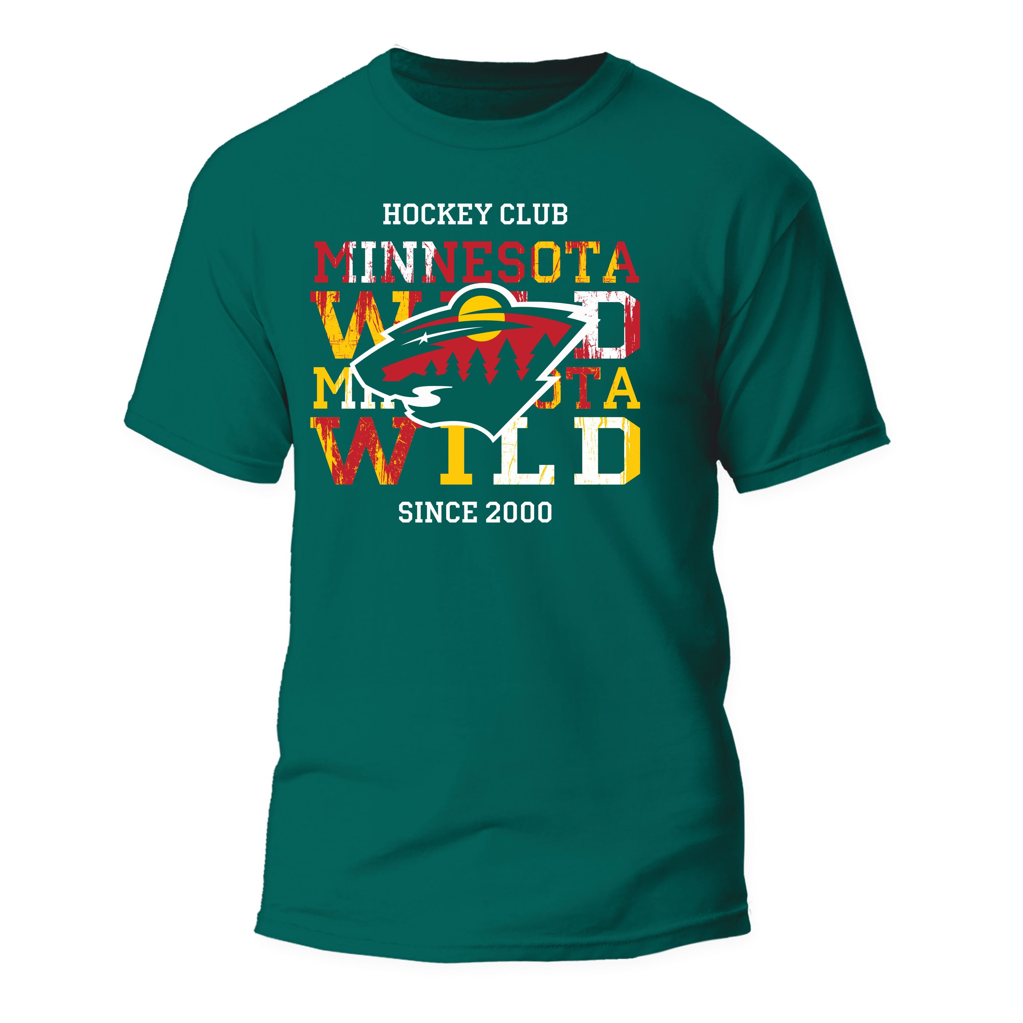 Футболка Minnesota Wild, темн-зел., XXL