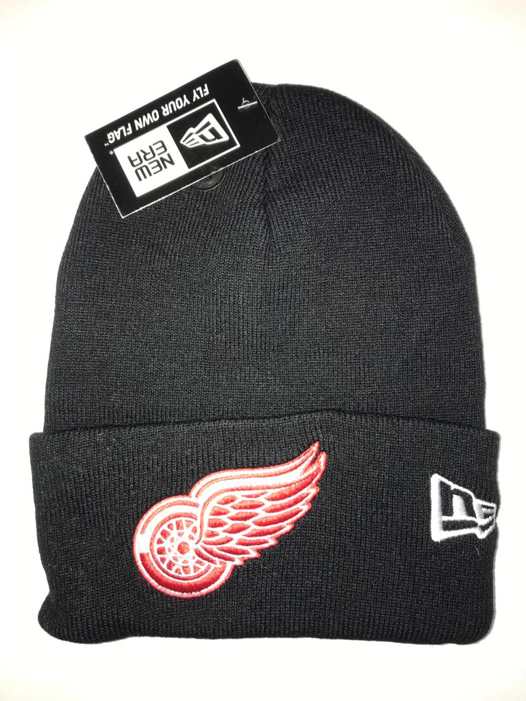Шапка New Era Detroit Red Wings черн.