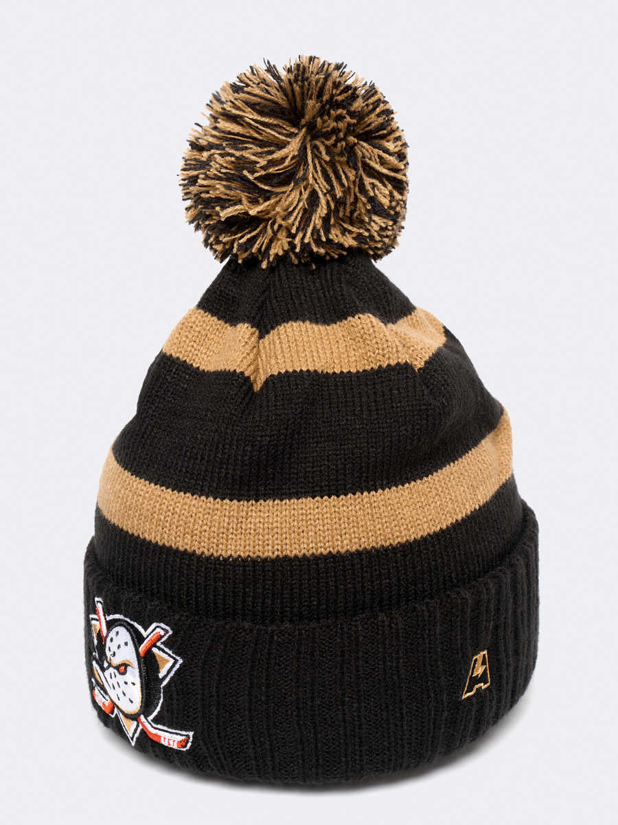 Шапка Anaheim Ducks, черн.- беж., 55-58 арт.59433