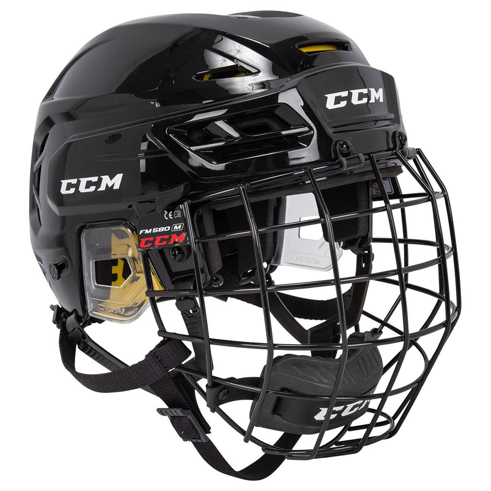 ШЛЕМ CCM TACKS 210 SR черн. L