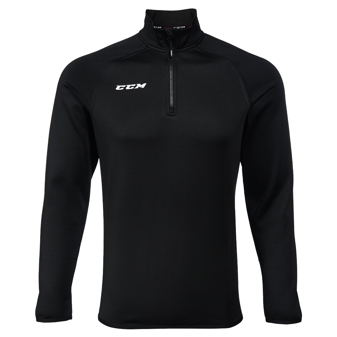 Джемпер CCM Locker room 1/4 SR черн. XS
