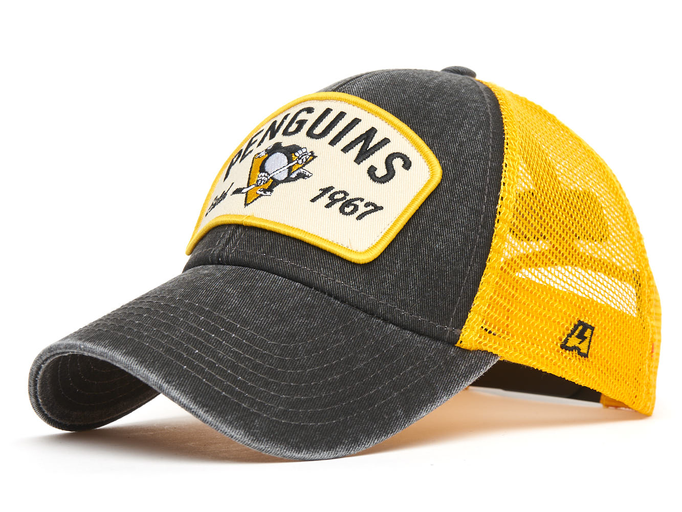 Бейсболка NHL Pittsburgh Penguins, сер-желт., 55-58 арт. 31414