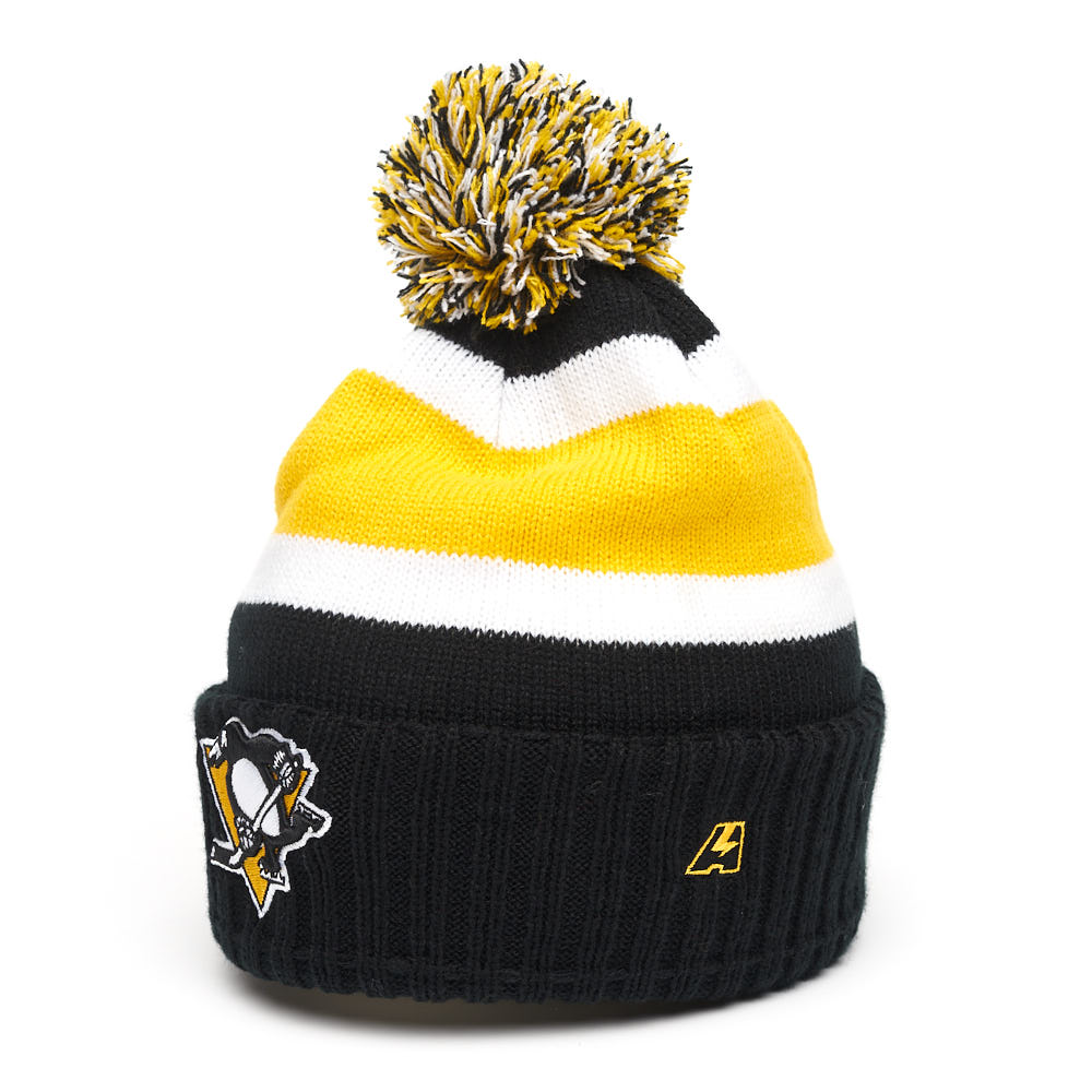 Шапка Pittsburgh Penguins, черн.-желт.+бел., 55-58 арт. 59183