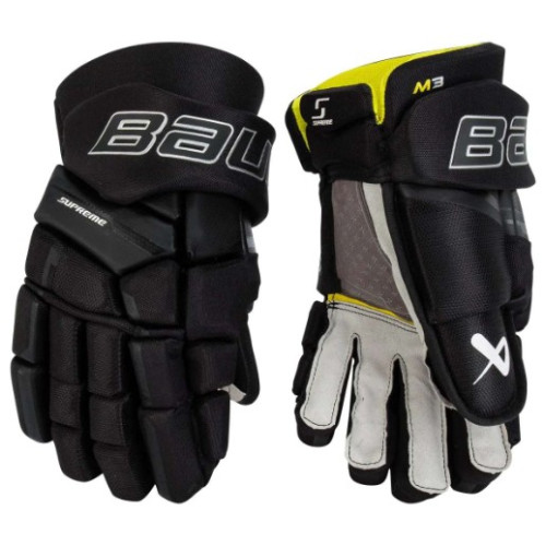 ПЕРЧАТКИ BAUER S23 SUPREME M3 JR черн. 10